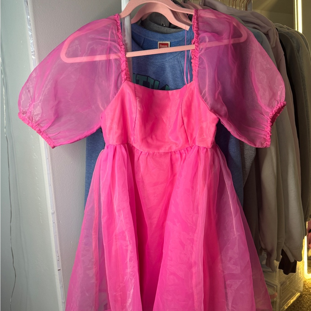 Pink Mini Dress